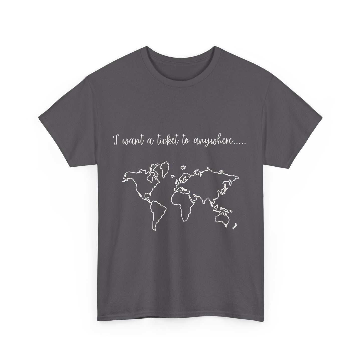 Travel quote t-shirt – adventure-themed unisex tee for travellers, backpackers, and wanderlust lovers. Perfect travel shirt for holiday outfits, gifts for travel lovers and budget-friendly travel fashion.