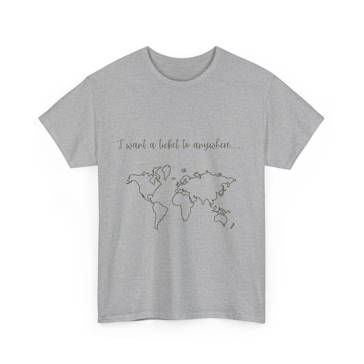Travel quote t-shirt – adventure-themed unisex tee for travellers, backpackers, and wanderlust lovers. Perfect travel shirt for holiday outfits, gifts for travel lovers and budget-friendly travel fashion.