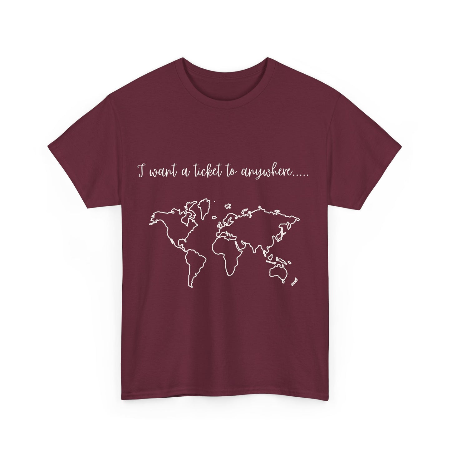 Travel quote t-shirt – adventure-themed unisex tee for travellers, backpackers, and wanderlust lovers. Perfect travel shirt for holiday outfits, gifts for travel lovers and budget-friendly travel fashion.