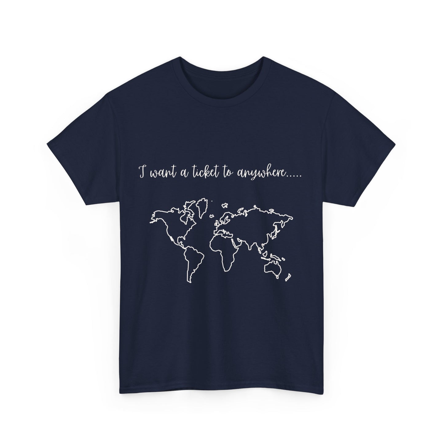 Travel quote t-shirt – adventure-themed unisex tee for travellers, backpackers, and wanderlust lovers. Perfect travel shirt for holiday outfits, gifts for travel lovers and budget-friendly travel fashion.