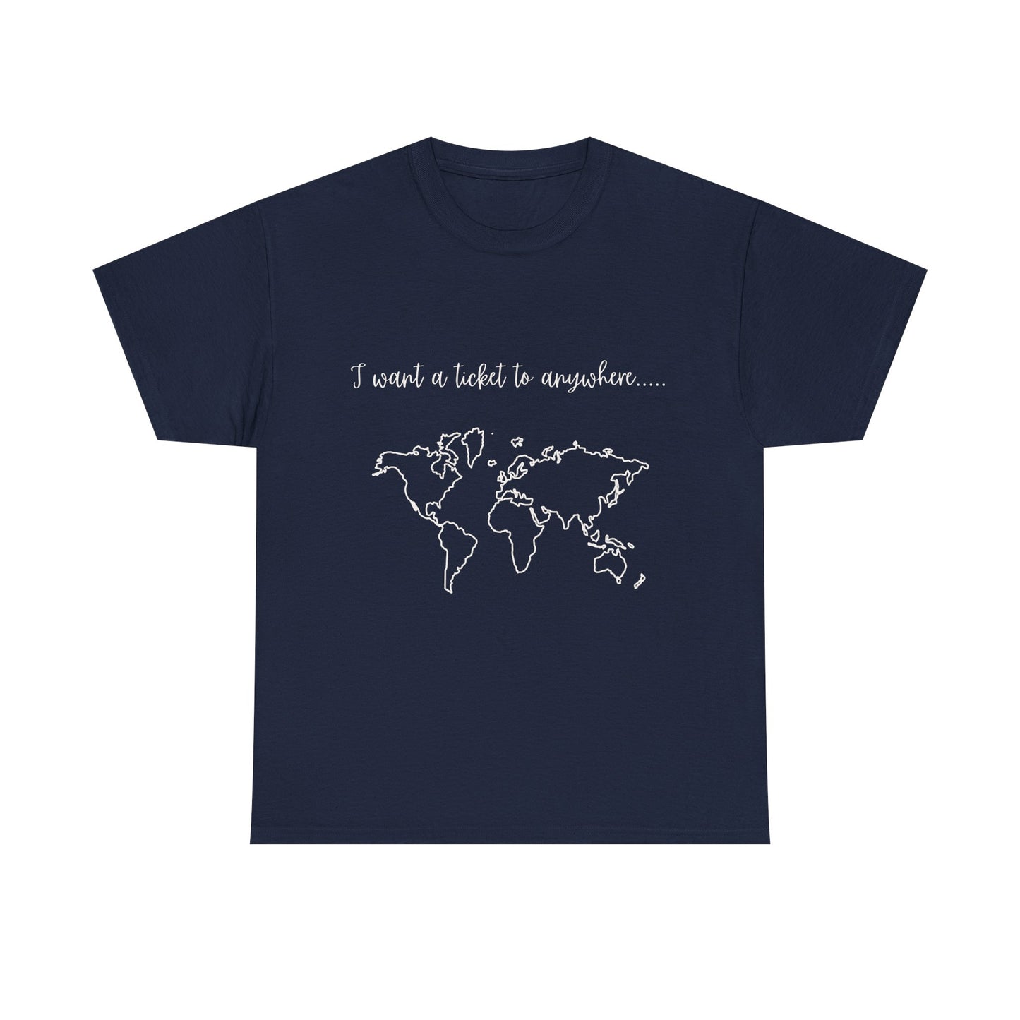 Travel quote t-shirt – adventure-themed unisex tee for travellers, backpackers, and wanderlust lovers. Perfect travel shirt for holiday outfits, gifts for travel lovers and budget-friendly travel fashion.