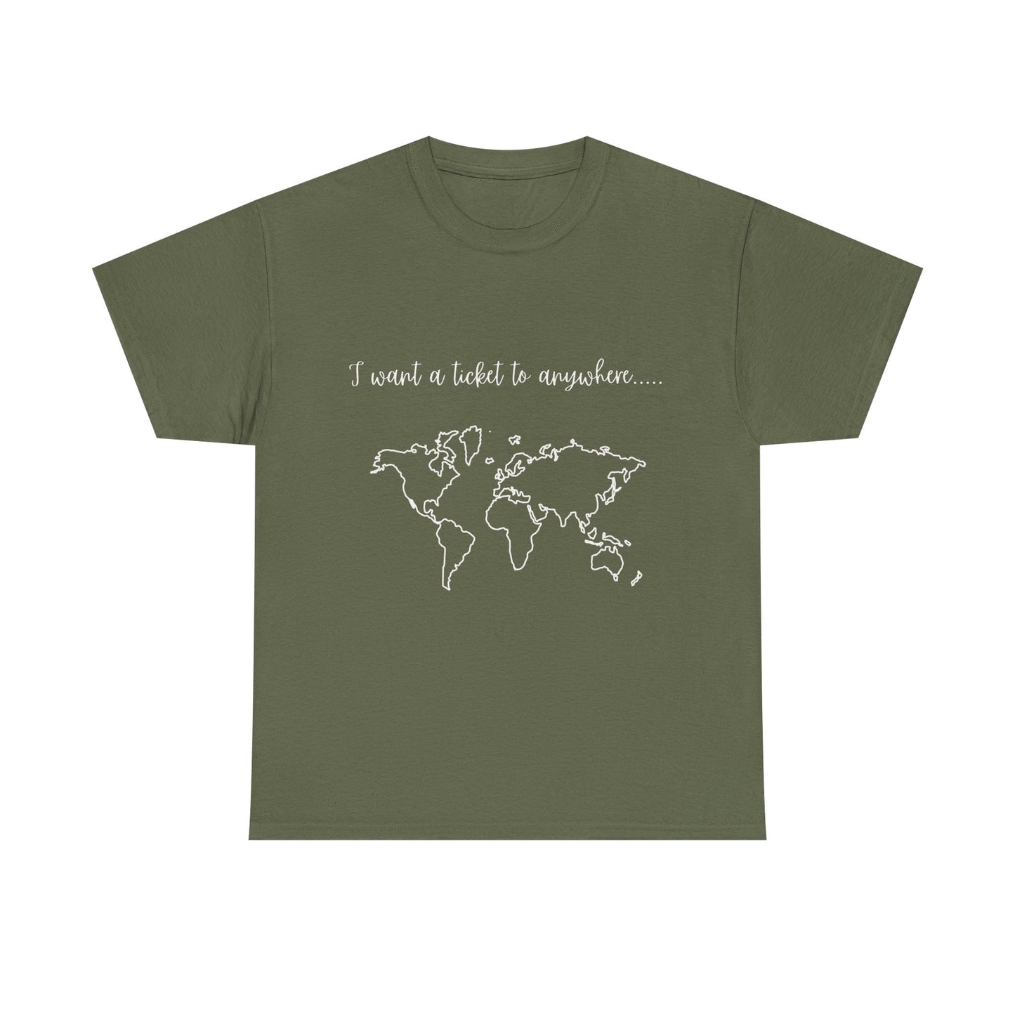 Travel quote t-shirt – adventure-themed unisex tee for travellers, backpackers, and wanderlust lovers. Perfect travel shirt for holiday outfits, gifts for travel lovers and budget-friendly travel fashion.