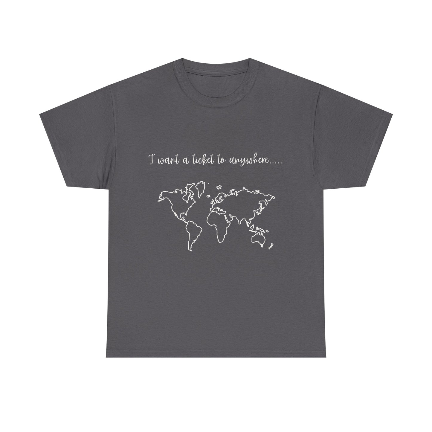Travel quote t-shirt – adventure-themed unisex tee for travellers, backpackers, and wanderlust lovers. Perfect travel shirt for holiday outfits, gifts for travel lovers and budget-friendly travel fashion.