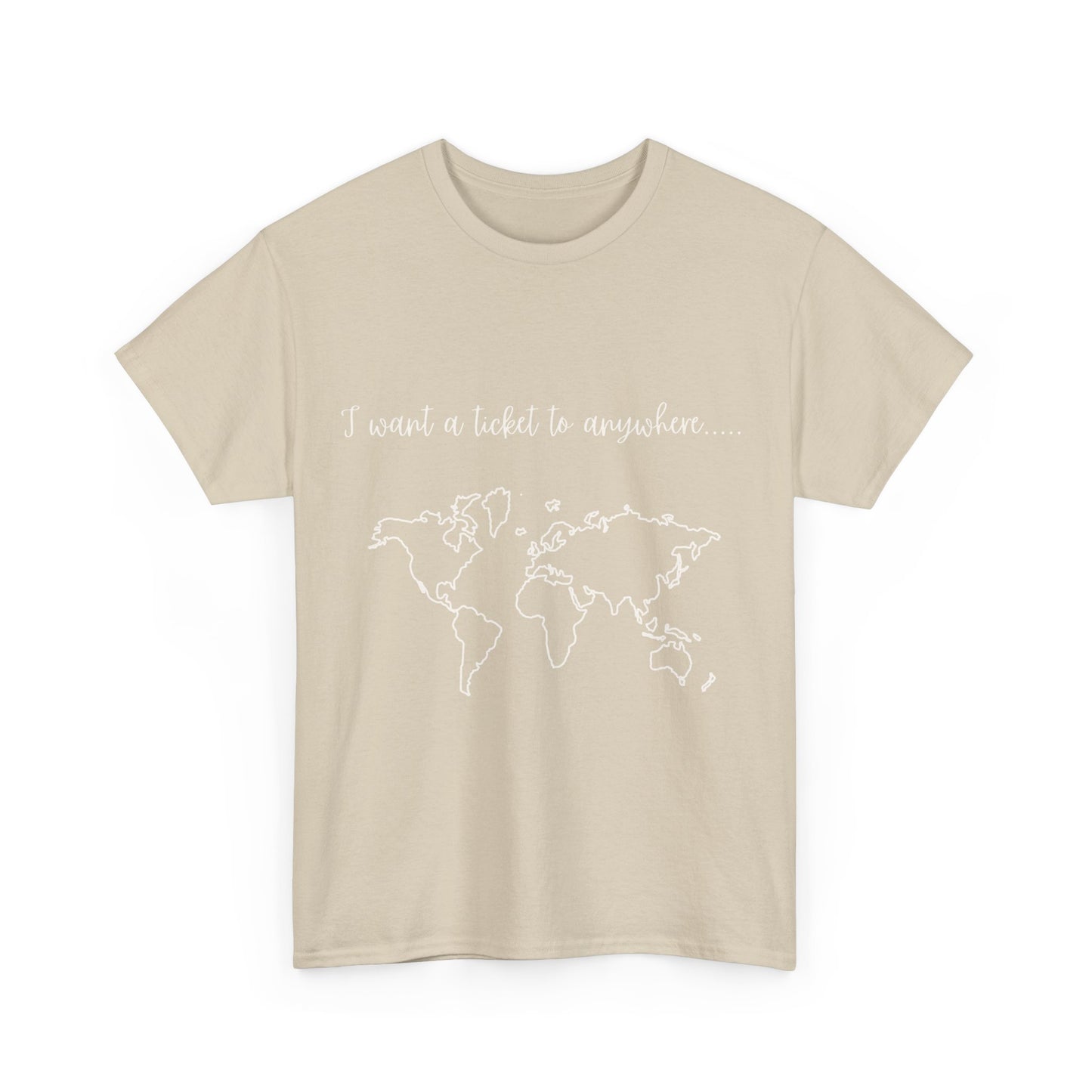 Travel quote t-shirt – adventure-themed unisex tee for travellers, backpackers, and wanderlust lovers. Perfect travel shirt for holiday outfits, gifts for travel lovers and budget-friendly travel fashion.