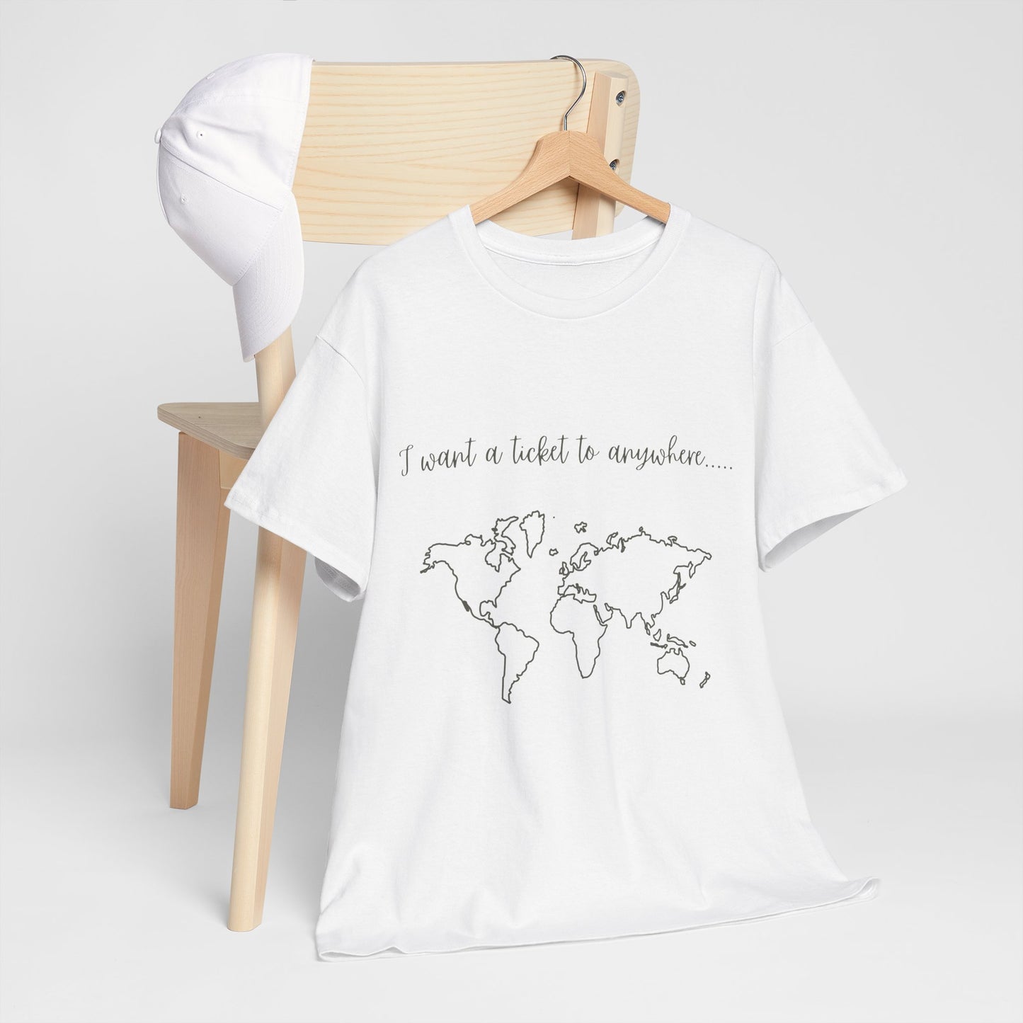 Travel quote t-shirt – adventure-themed unisex tee for travellers, backpackers, and wanderlust lovers. Perfect travel shirt for holiday outfits, gifts for travel lovers and budget-friendly travel fashion.