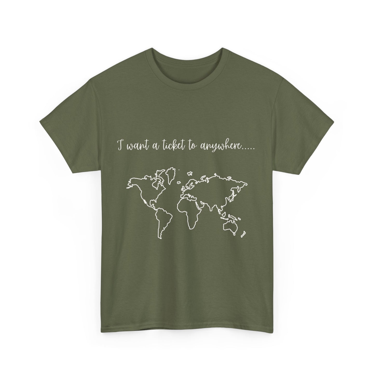 Travel quote t-shirt – adventure-themed unisex tee for travellers, backpackers, and wanderlust lovers. Perfect travel shirt for holiday outfits, gifts for travel lovers and budget-friendly travel fashion.