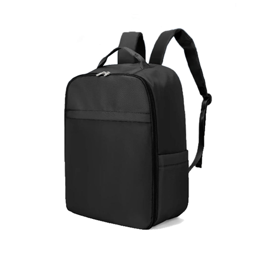 Black Ryanair 40x20x25cm compact cabin travel backpack 