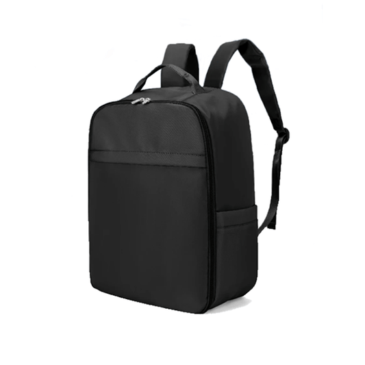 Black Ryanair 40x20x25cm compact cabin travel backpack 