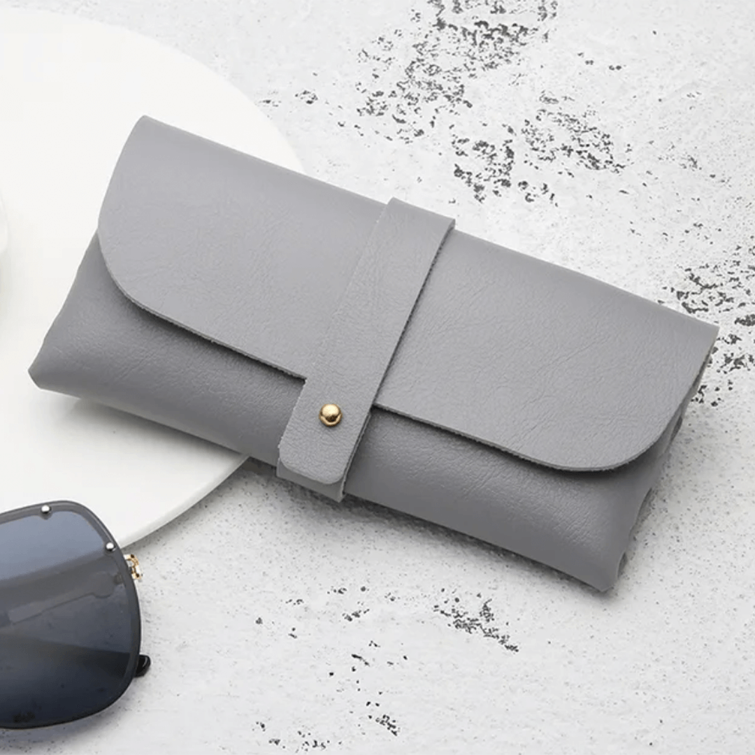 Grey Sunglasses Eyeglasses Case Protector